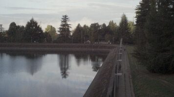 Photo of the reservoir at Mt Tabor, Portland, OR